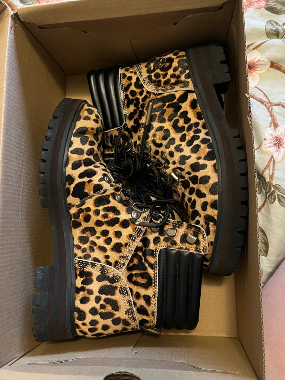 Timberland Brown Lace-Up Hiking Boot